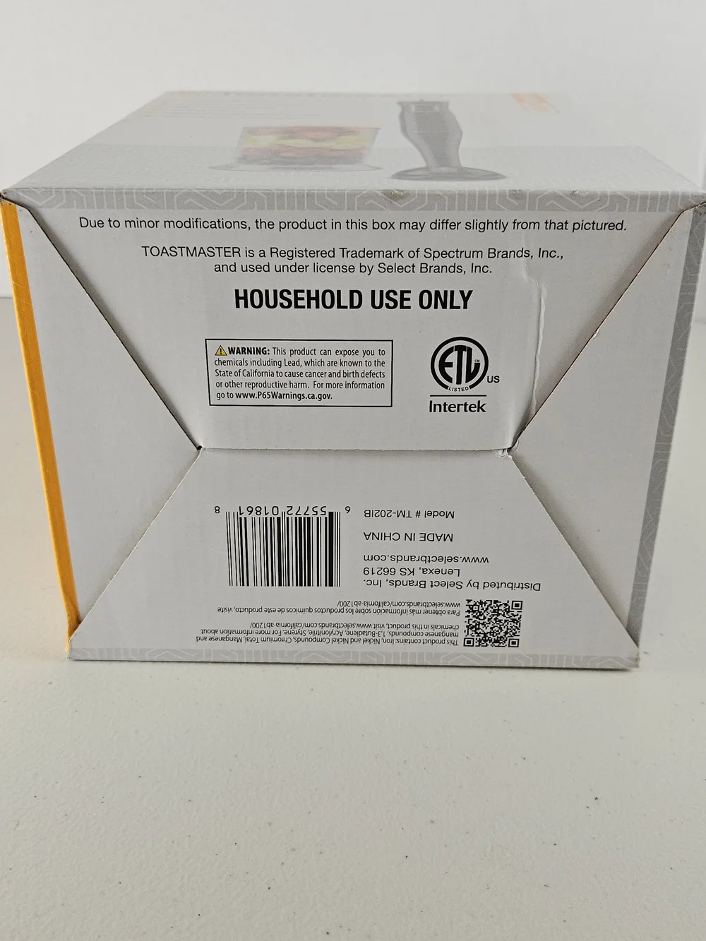 Toastmaster Immersion Blender New in box 25oz Blending Cup. Black. Shakes & More